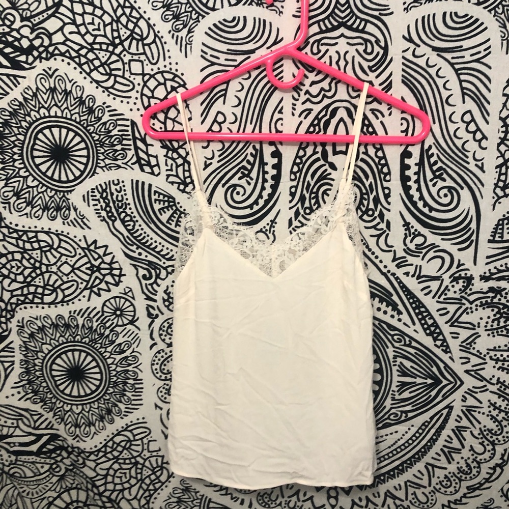 Lace tank top